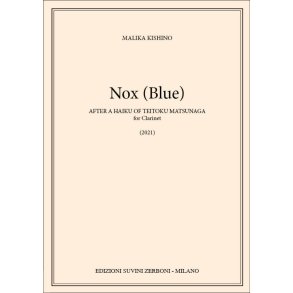 Nox (Blue) : for Clarinet