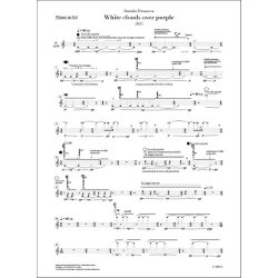 White clouds over purple : per flauto in Sol, violoncello e pianoforte (2021)