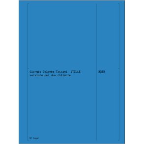 Stille (versione per due chitarre) : versione per due chitarre (2022)