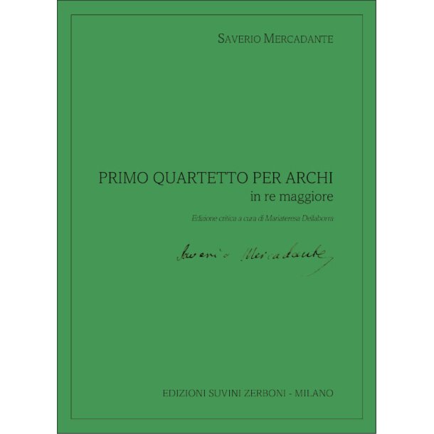 Quartetto per Archi N. 1 in re maggiore