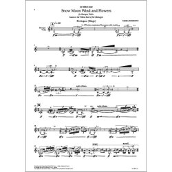 Snow Moon Wind and Flowers : for baroque violin
