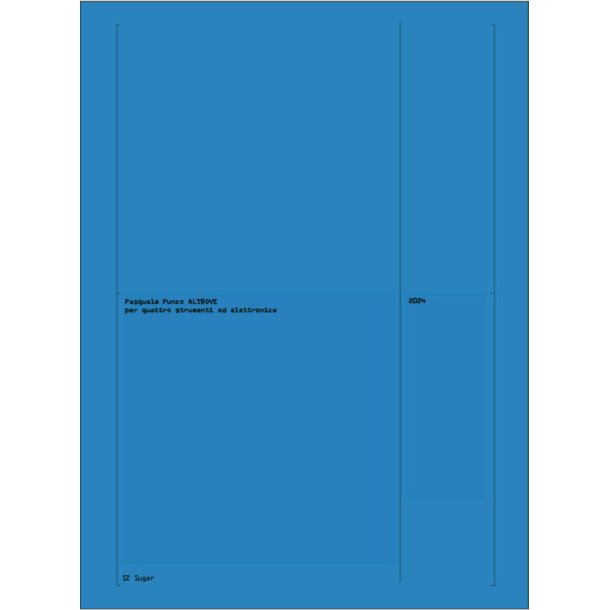 Altrove : per quattro strumenti ed elettronica