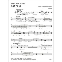 Altrove : per quattro strumenti ed elettronica