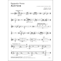 Altrove : per quattro strumenti ed elettronica