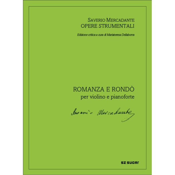 Romanza e Rond&ograve; : per violino e pianoforte