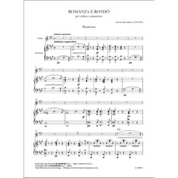 Romanza e Rond&ograve; : per violino e pianoforte