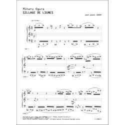 Sillage de lignes : per pianoforte