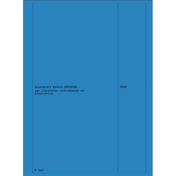 Uprising : per clarinetto contrabbasso ed elettronica