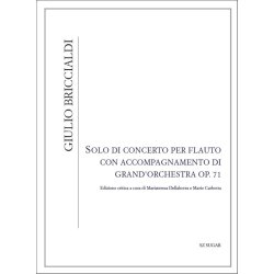 Solo diI concerto per flauto : con accompagnamento di grand'orchestra OP. 71