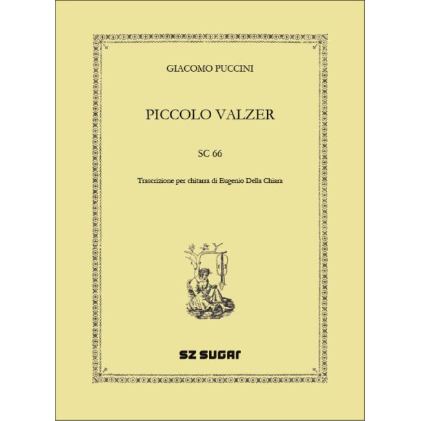 Piccolo valzer (SC 66) : Trascrizione per chitarra di Eugenio Della Chiara