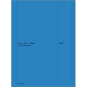 Sanjo : for Pianosolo (2024)