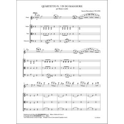 Quartetto n. 7 in do maggiore : in do maggiore per flauto e archi