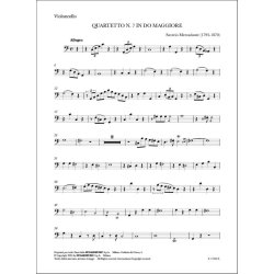 Quartetto n. 7 in do maggiore : in do maggiore per flauto e archi