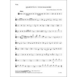 Quartetto n. 7 in do maggiore : in do maggiore per flauto e archi