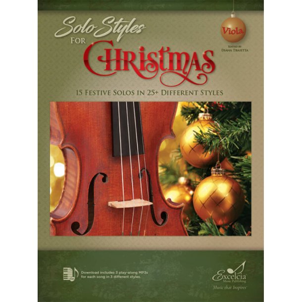 Solo Styles for Christmas : 15 Festive Solos in 25+ Different Styles
