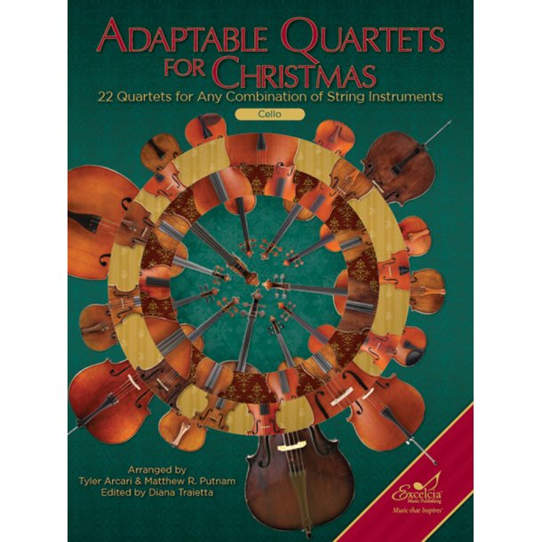 Adaptable Quartets for Christmas : 22 Quartets for Any Combination of String Instruments