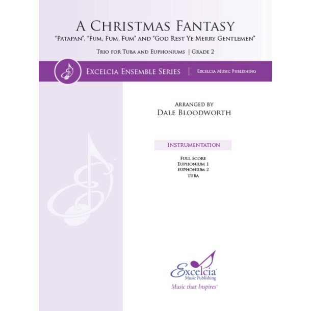 A Christmas Fantasy : Trio for Tuba and Euphoniums