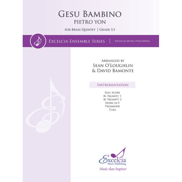 Gesu Bambino : For Brass Quintet