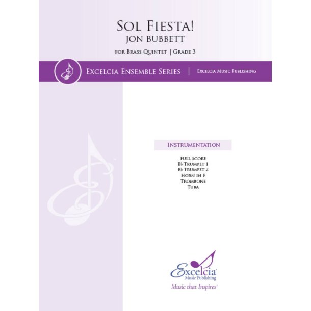 Sol Fiesta! : for Brass Quintet