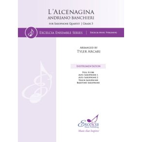 L'Alcenagina : for Saxophone Quartet