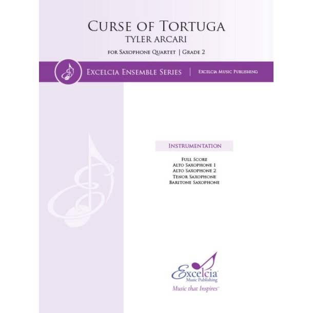 Curse of Tortuga : for Saxophone Quartet