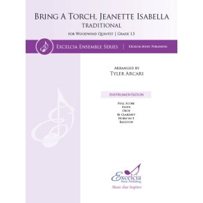 Bring a Torch, Jeanerre Isabella : for Woodwind Quintet