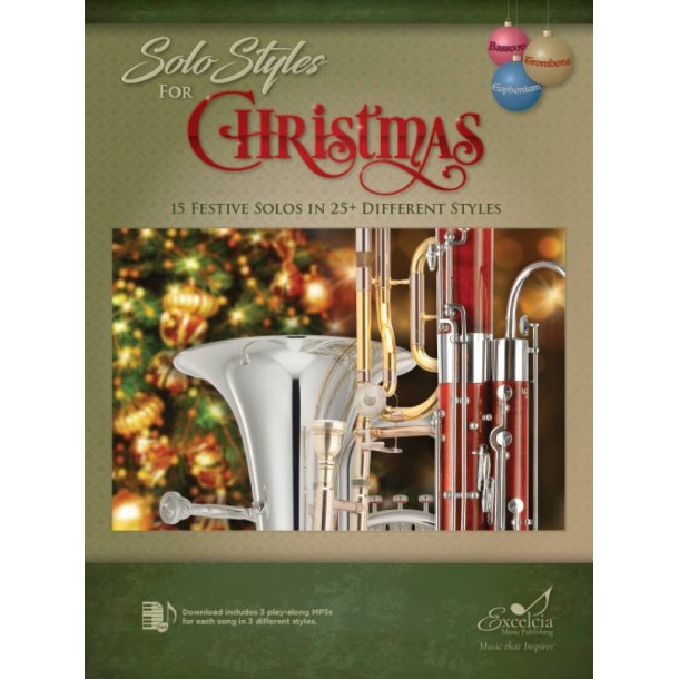 Solo Styles for Christmas : 15 Festive Solos in 25+ Different Styles