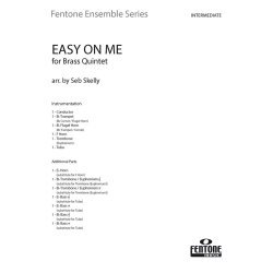 Easy On Me : as performed by Adele