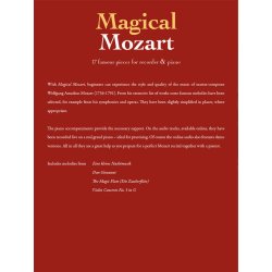 Magical Mozart : 17 famous pieces for recorder & piano