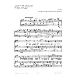 Selected Art Songs : Ausgew&auml;hlte Romanzen (Hohe Stimme)