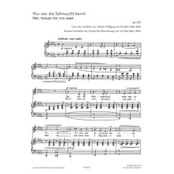 Selected Art Songs : Ausgew&auml;hlte Romanzen (Mittlere Stimme)