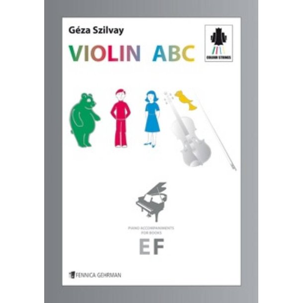 Colourstrings Violin ABC for Books E & F : Piano Accompaniments