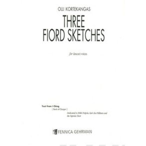 Three Fiord Sketches