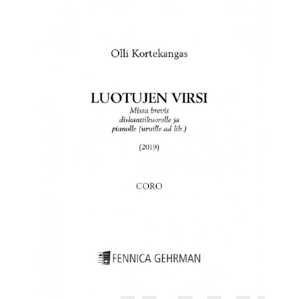 Luotujen Virsi - Missa Brevis