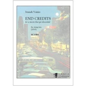 End Credits for a movie that got discarded