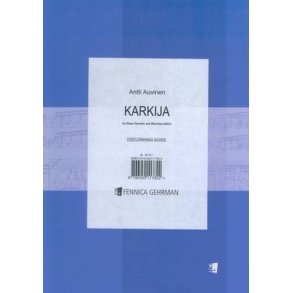 Karkija for bass clarinet and marimba