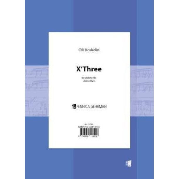 X'Three for violoncello