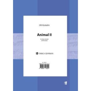 Animal II for bass clarinet