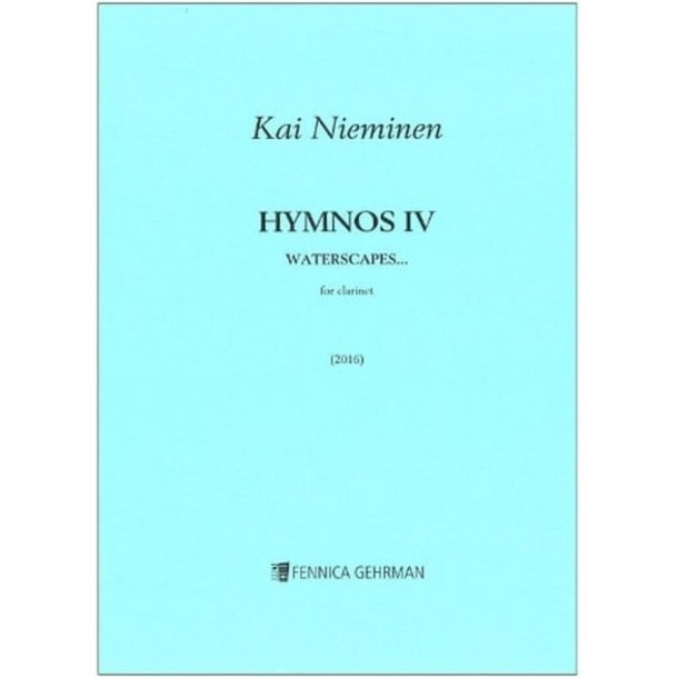Hymnos IV for clarinet : Waterscapes