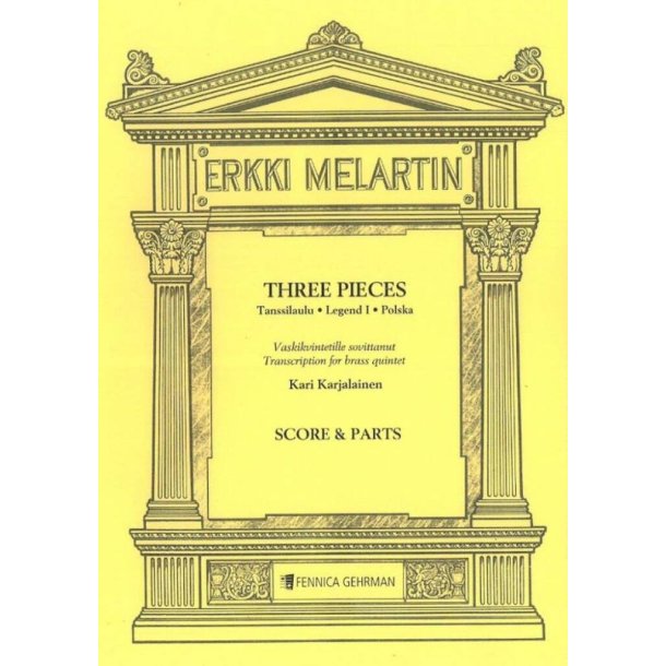 Three pieces : Tanssilaulu - Legend I - Polska