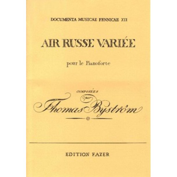 Air Russe Vari&eacute;e