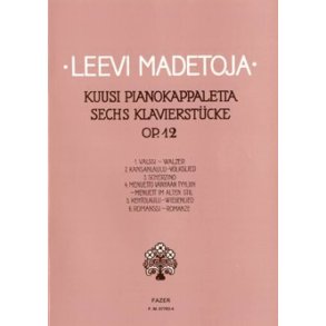 Sechs Stücke op. 12