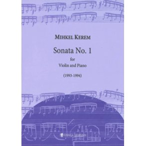 Sonata No. 1 : For Violin And Piano