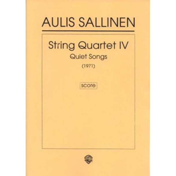 Streichquartett Nr. 2 op. 4 : Canzona