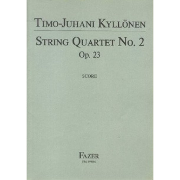 Streichquartett Nr. 2 op. 23