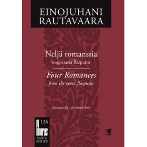 Neljä romanssia oopperasta Rasputin : Four Romances From The Opera Rasputin