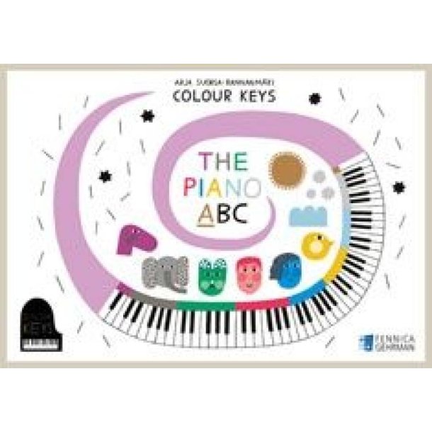 Colour Keys Piano ABC Book A