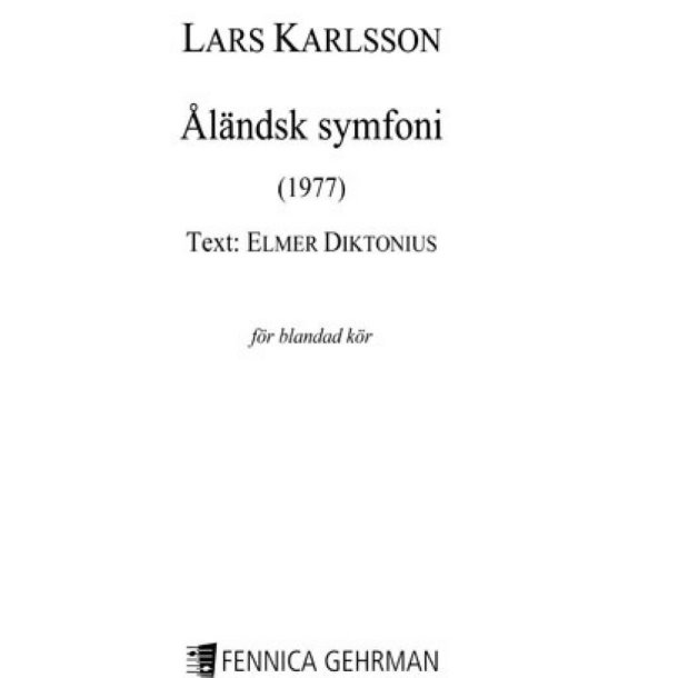 &Aring;l&auml;ndsk Symfoni