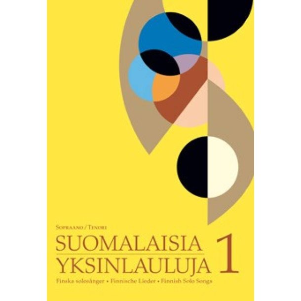 Finnish Solo Songs 1 : Suomalaisia yksinlauluja 1