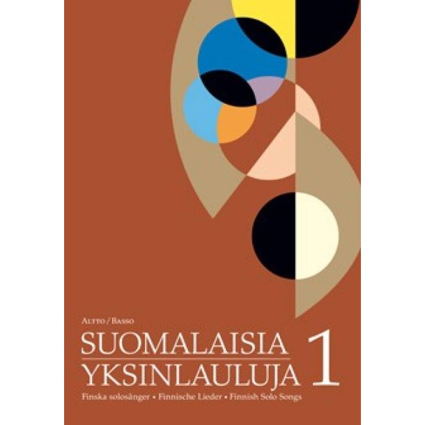 Finnish Solo Songs 1 : Suomalaisia yksinlauluja 1
